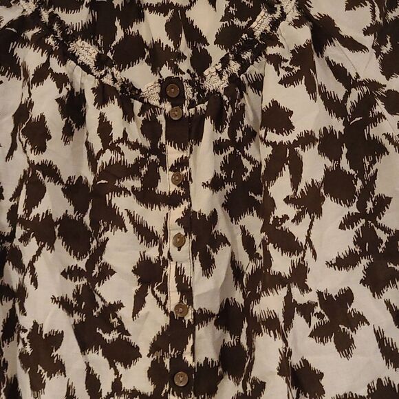 Sonoma Tropical button down blouse - Picture 2 of 4